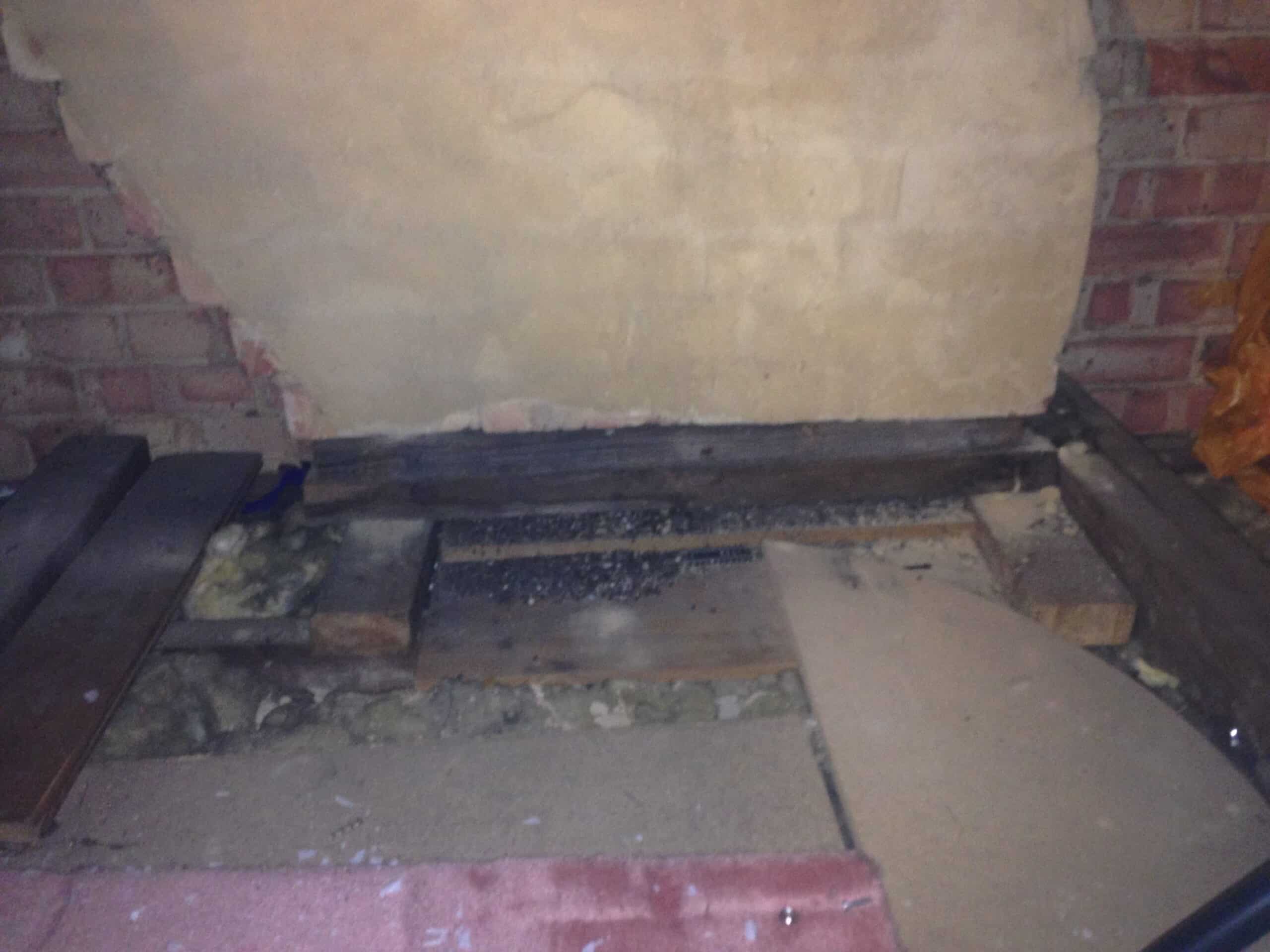 chimney breast removal building control